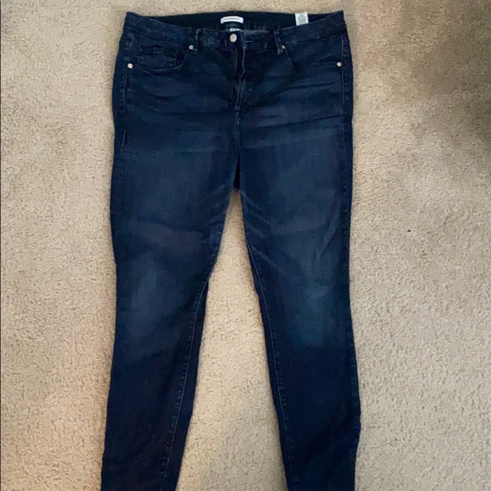 Good American Good Legs Dark Blue